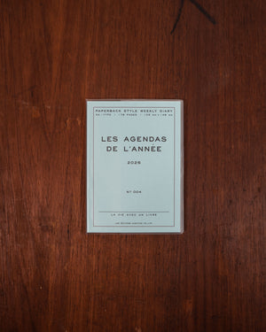 Hightide 2026 Diary Poche A6 Mint