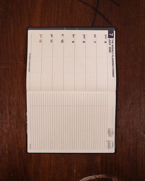 Hightide 2026 Diary Minute Manager A5 Black