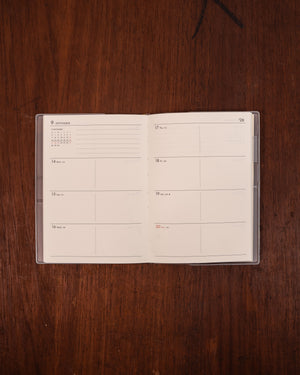 Hightide 2026 Diary Poche A6 Cream