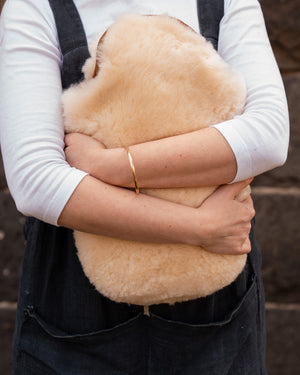 Hottie Co Sheepskin Hot Water Bottle