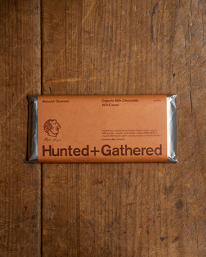 Hunted & Gathered Pepe Saya Almond Caramel Chocolate Bar 70G