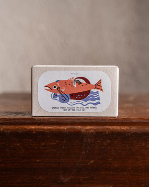 José Gourmet Smoked Trout Fillets in Dill & Fennel