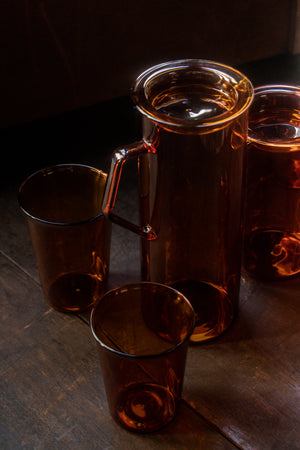 Kinto CAST Amber Water jugs