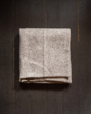 Klippan Gooseye Recycled Wool Midi Throw