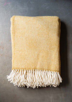 Klippan Gooseye Recycled Wool Blanket 130×200cm