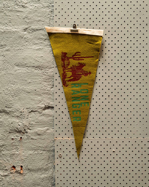 Lone Ranger Western Pennant Flag