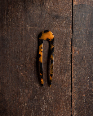 Machete French Hair Pin Classic Tortoise