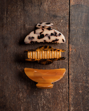 Machete Midi Heirloom Claw in Blonde Tortoise – image 2