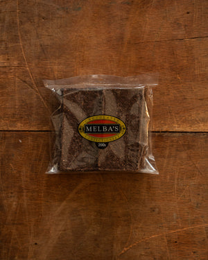 Melba's Confectionary Milk Chocolate Coconut Rough Slab 200g