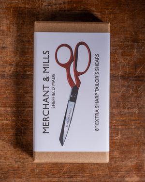 Merchant & Mills 8'' Extra Sharp Red Scissors