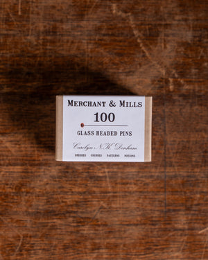 Merchant & Mills Glass Headed Pins 100