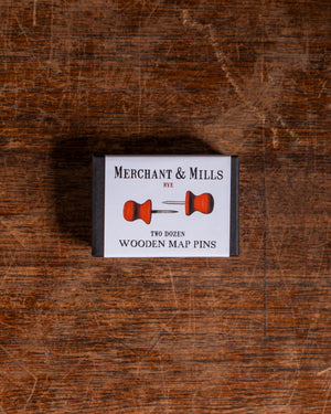 Merchant & Mills Red Wooden Map Pins