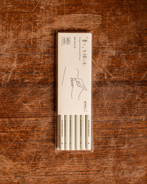 Midori Pencil White Packet of 6