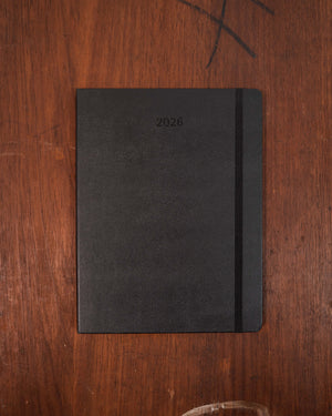 Moleskine 2026 12 Month Notebook Hard Cover Diary XL Black