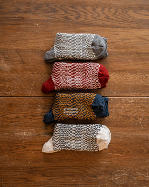 Nishiguchi Kutsushita Oslo Wool Jacquard Socks