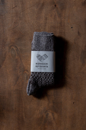 Nishiguchi Kutsushita Oslo Wool Jacquard Socks