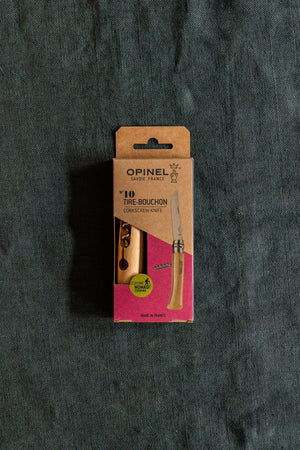 Opinel No.10 Corkscrew with Bottle Opener