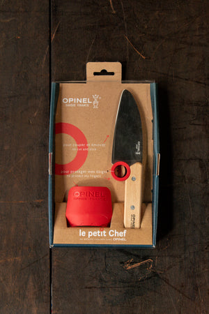 Opinel 'Le Petit Chef' Knife with Finger Guide
