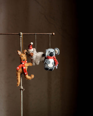 Pashom Christmas Australian Animal Ornaments