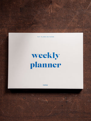 Papier Joy A5 Weekly Desk Planner