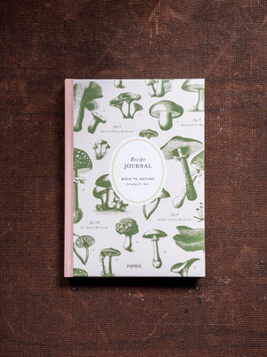 Papier Mushroom A5 Recipe Journal