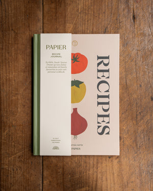 Papier Vegetable Medley A5 Recipe Journal