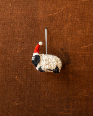 Pashom Christmas Woolly Sheep Ornament