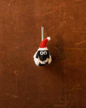 Pashom Christmas Woolly Sheep Ornament