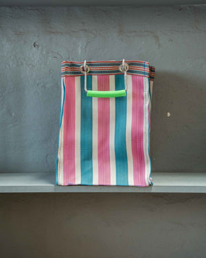 Puebco Recycled Plastic Stripe Bag Rectangle D26