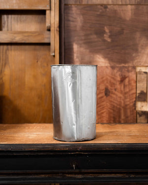 Puebco Recycled Steel Trash Can Round 180