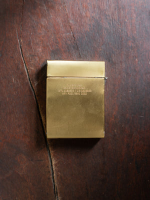 Puebco Brass Playing Card Case