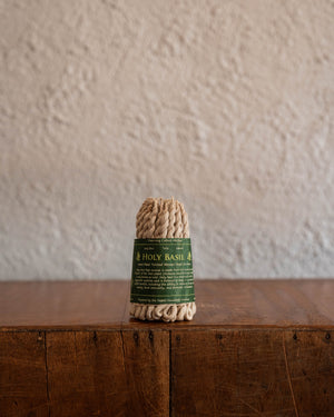 Pure Herbs Holy Basil Rope Incense Nepali Rope