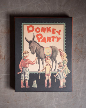 Retro Pin The Tail on the Donkey Game