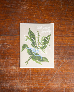 Rifle Paper Co Lily of the Valley Sympathy