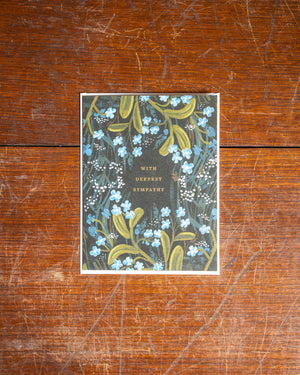 Rifle Paper Co Sympathy Bouquet Card