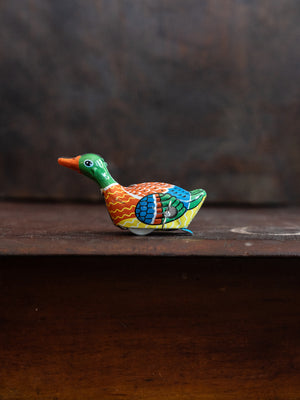 Running Duck Tin Toy