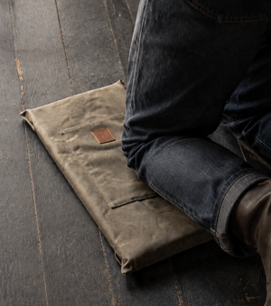 Waxed Canvas Kneeler