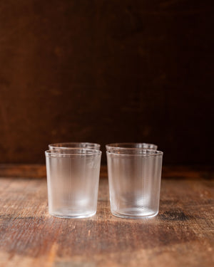 Serax La Nouvelle Table Merci Ribbed Glassware Set Of 4