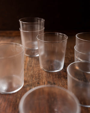 Serax La Nouvelle Table Merci Ribbed Glassware Set Of 4