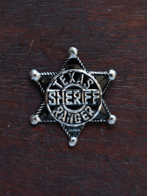 Sheriff Star Pin Badge