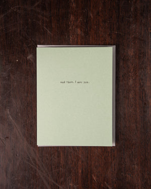 Short Talk And Then I Met You Greeting Card
