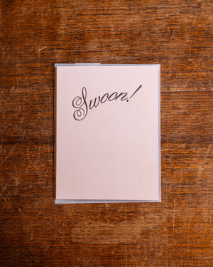 Short Talk Swoon Card