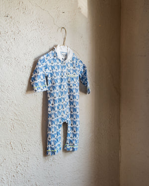 Studio Brai Baby Pyjama Blue Tiger