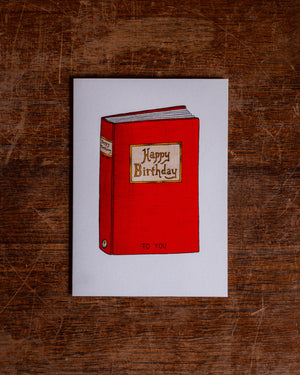 The Nonsense Maker Birthday Book Card