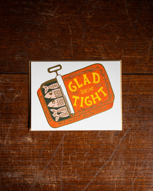 Rifle Paper Co. Glad We're Tight Card