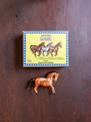 Tin Jumping Horse Toy