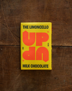 UPUP Limoncello Milk Chocolate Bar 120g