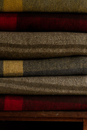 Swiss Army Style Wool Blanket