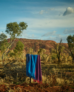 Fiona Lynch x Waverley Mills Desert Fields Throw - Sonder