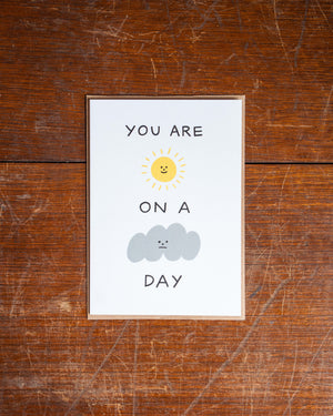 Wrap Holly St Clair Sunshine on a Cloudy Day Card